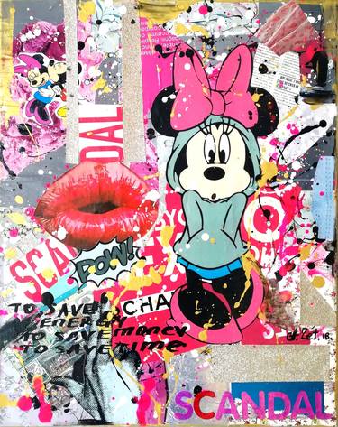 Print of Abstract Pop Culture/Celebrity Collage by Alina ZVYAGINTCEVA