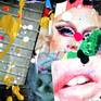 Mixed media on canvas
Paris, France 
This Painting is varnished and on stretched canvas is ready to hang with edges painted. 

In this work, I argue that pleasure is not rocket science.