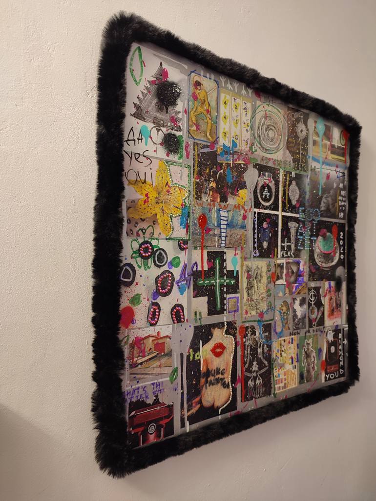 Original Conceptual Abstract Collage by Alina Zvyagintceva 