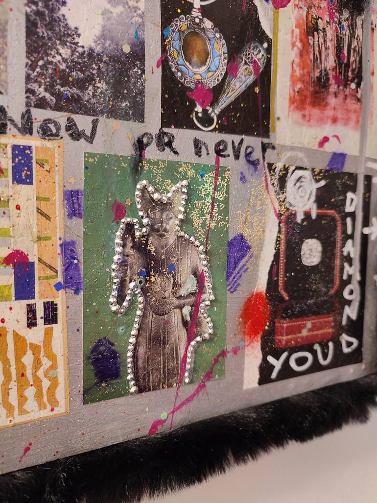 Original Conceptual Abstract Collage by Alina Zvyagintceva 