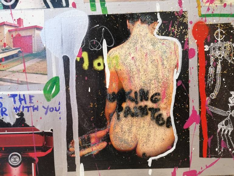 Original Conceptual Abstract Collage by Alina Zvyagintceva 