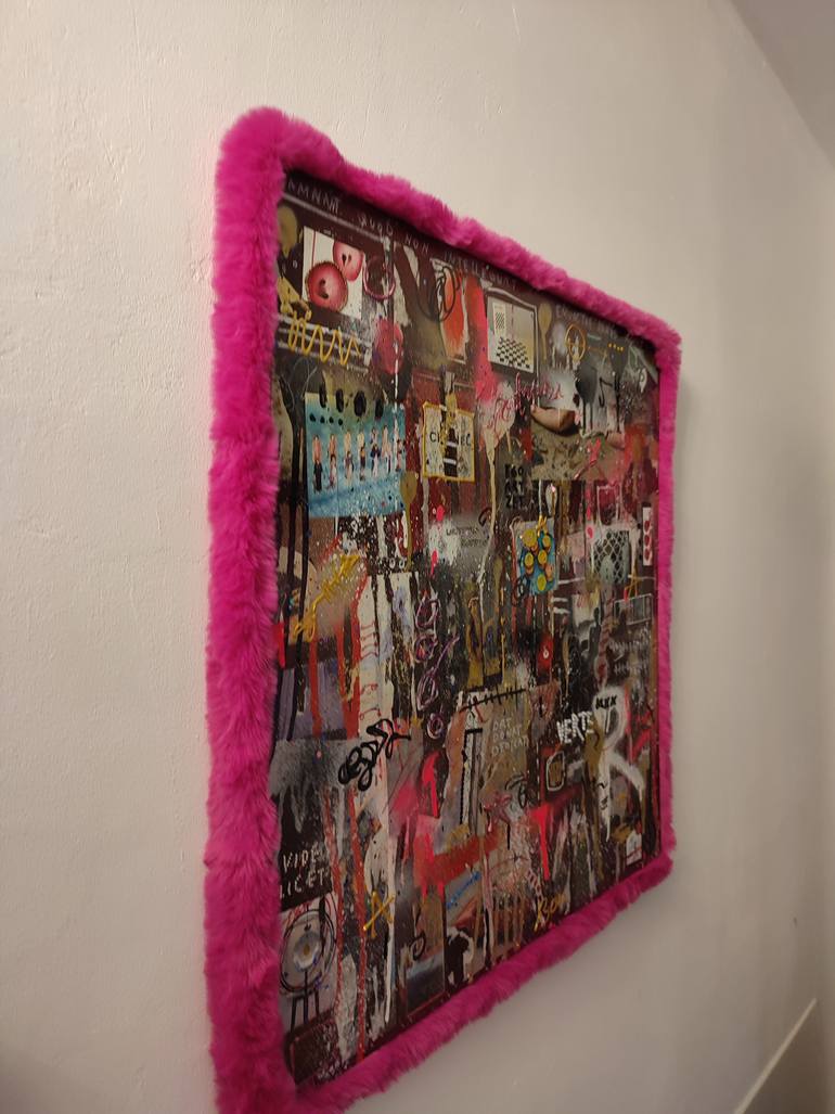 Original Modernism Abstract Collage by Alina Zvyagintceva 