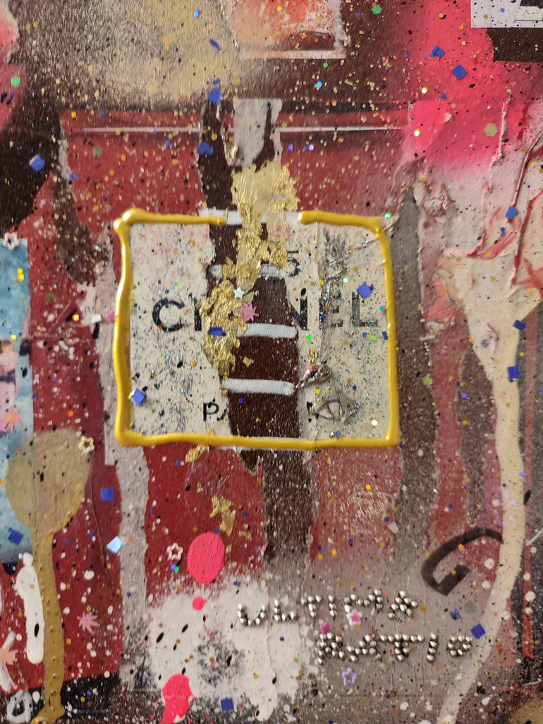 Original Modernism Abstract Collage by Alina Zvyagintceva 