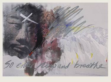Print of Abstract Religious Collage by Wayne Tindall
