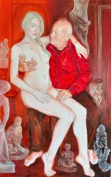 Original Figurative Erotic Paintings by Lina Bo