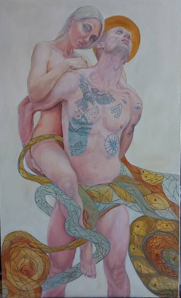 Original Erotic Paintings by Lina Bo