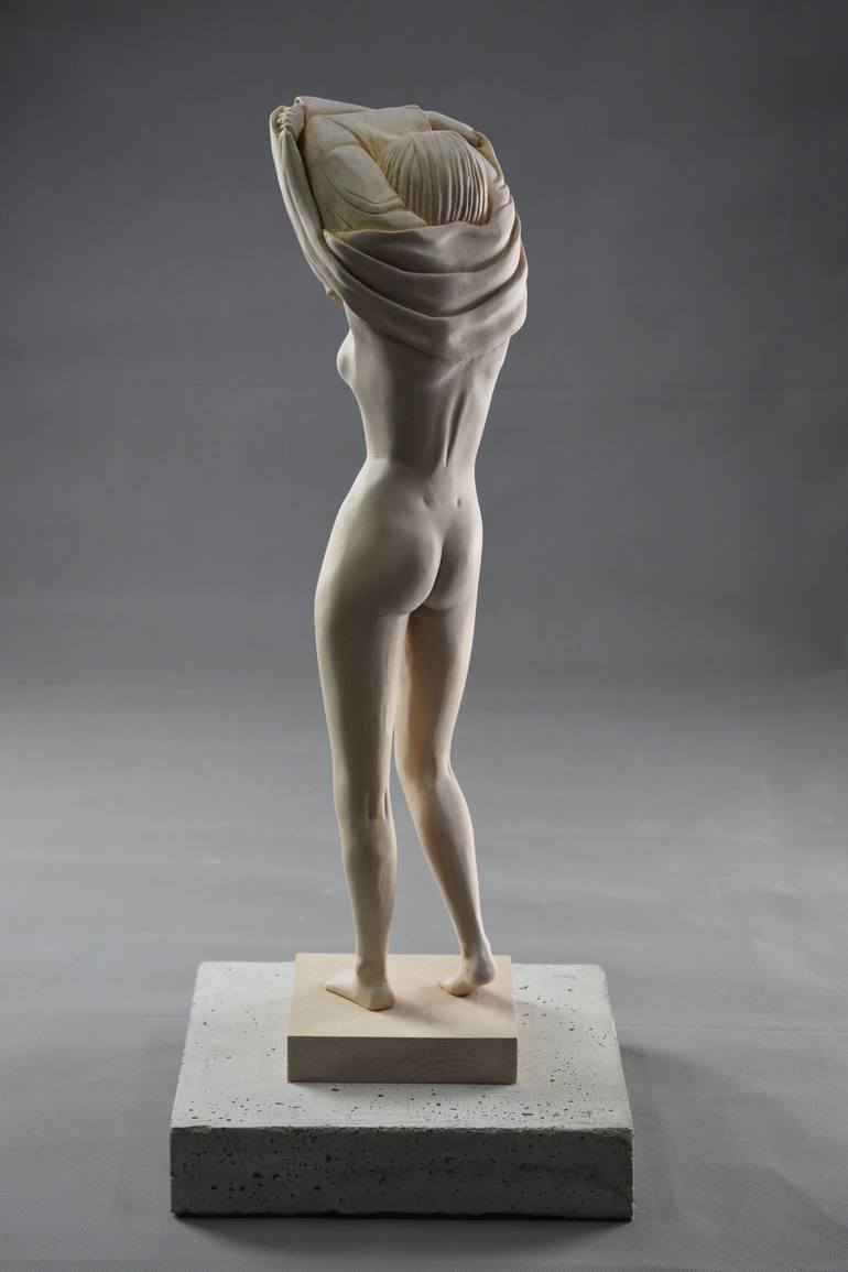 Original Fine Art Nude Sculpture by Lee Forester