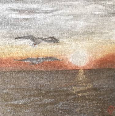 Print of Seascape Drawings by Iryna Sobashko