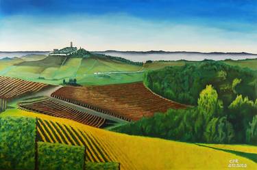 Original Figurative Landscape Painting by Carlo Patetta Rotta