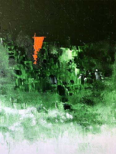 Original Abstract Paintings by Hugo Auler Jr