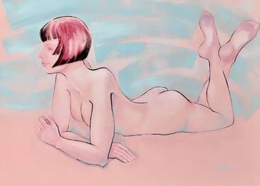 Original Figurative Nude Paintings by Svetlana Rezvaya