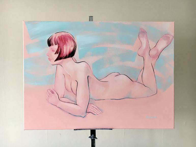 Original Nude Painting by Svetlana Rezvaya