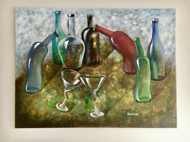 Original Still Life Painting by Svetlana Rezvaya