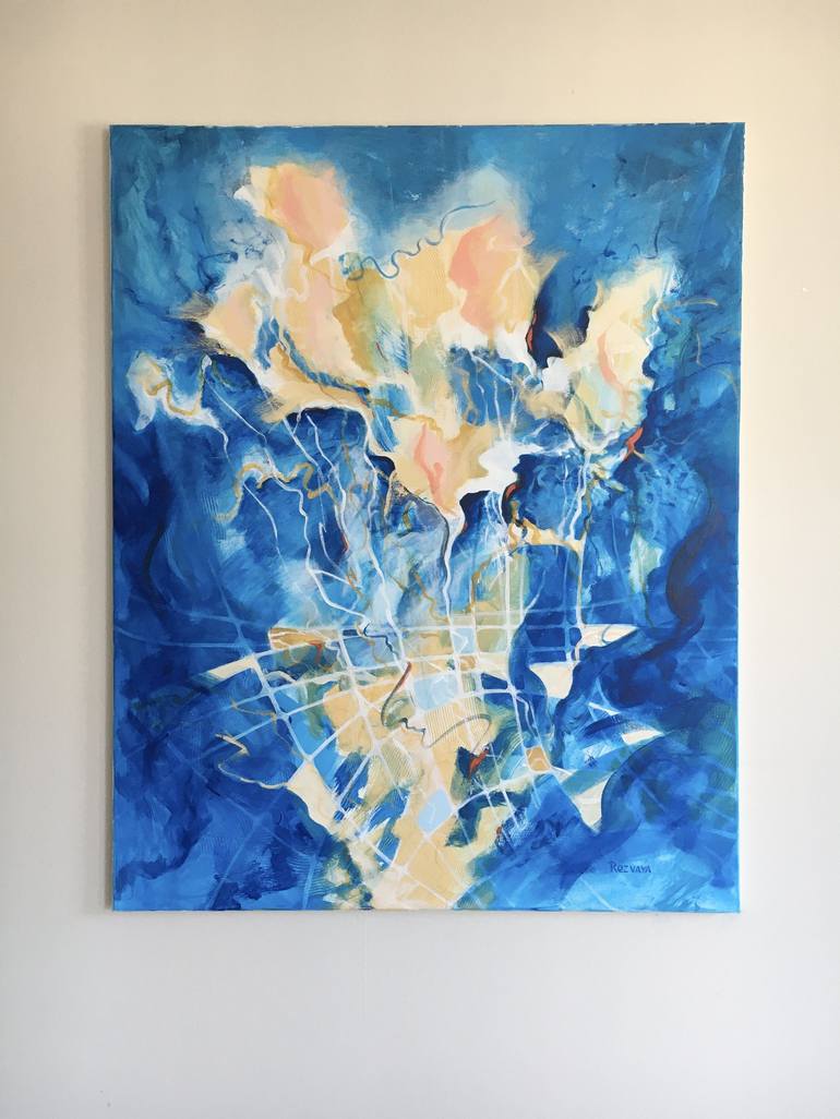 Original Abstract Painting by Svetlana Rezvaya