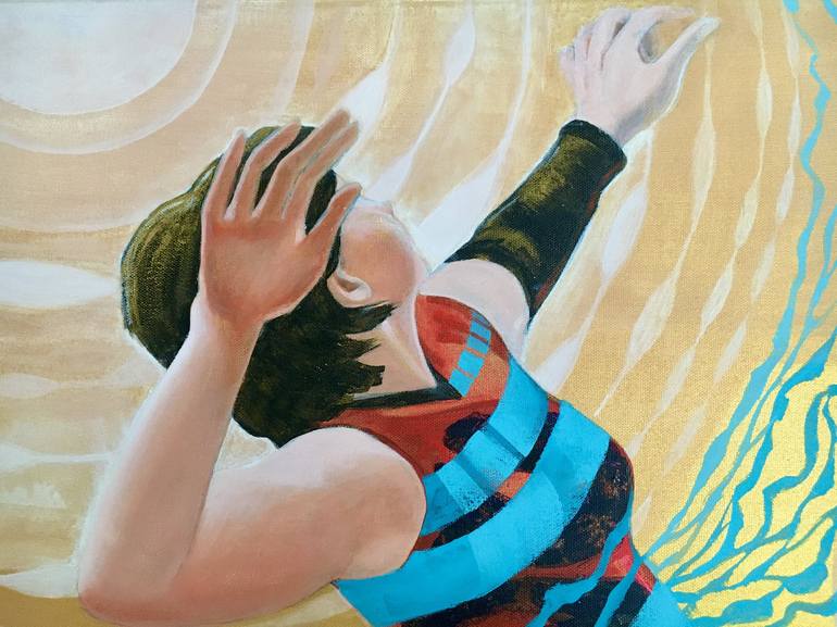 Original Sport Painting by Svetlana Rezvaya