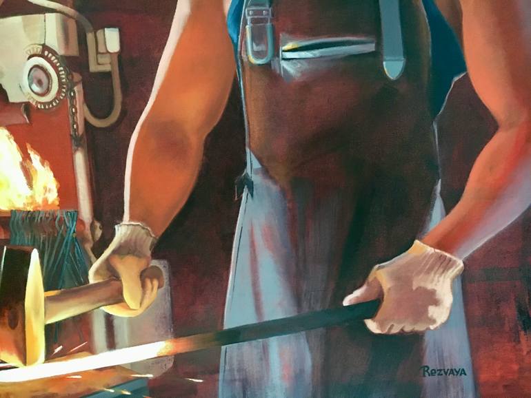 Original Contemporary Classical Mythology Painting by Svetlana Rezvaya