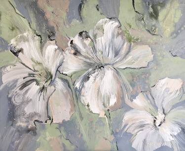 Original Figurative Floral Paintings by Svetlana Rezvaya