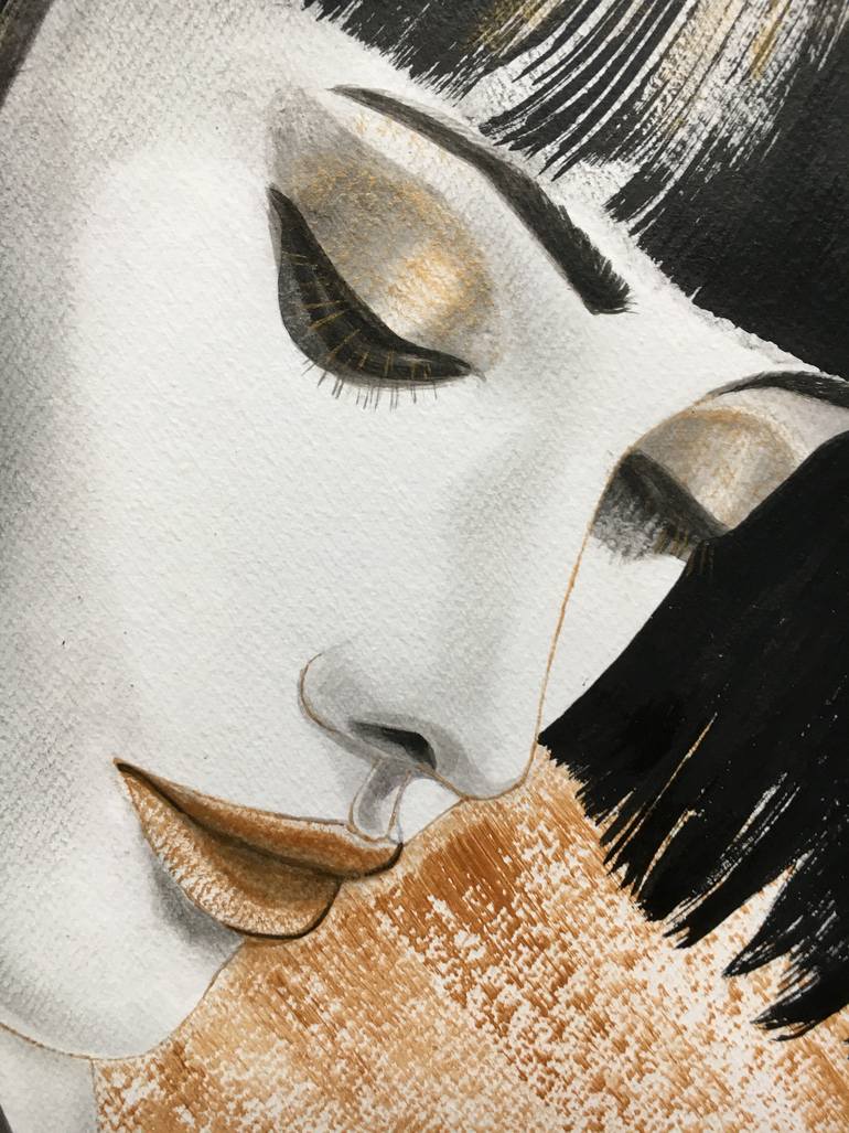 Original Contemporary Women Painting by Svetlana Rezvaya