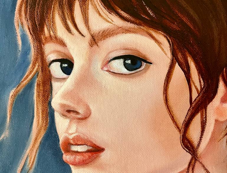 Original Figurative Women Painting by Svetlana Rezvaya