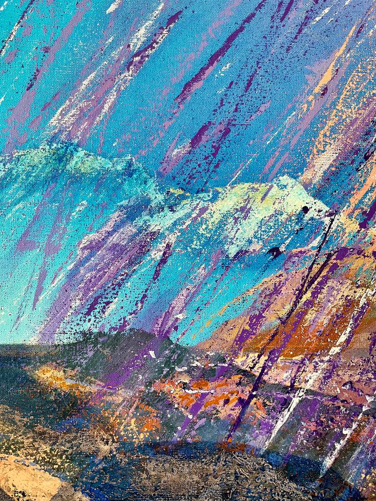 Original Abstract Expressionism Abstract Painting by Svetlana Rezvaya