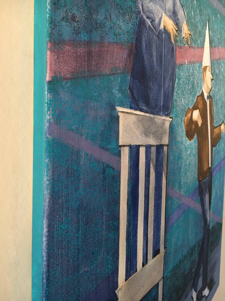 Original Conceptual People Painting by Svetlana Rezvaya