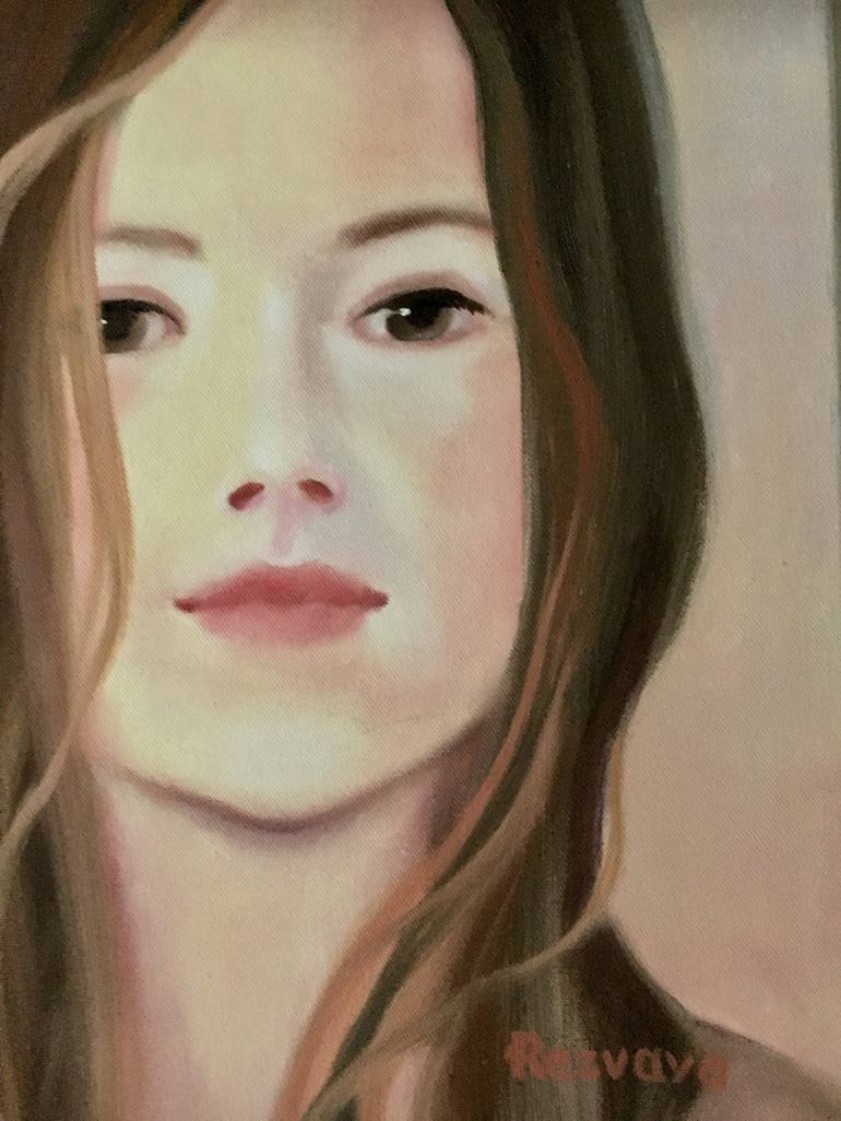 Original Portrait Painting by Svetlana Rezvaya