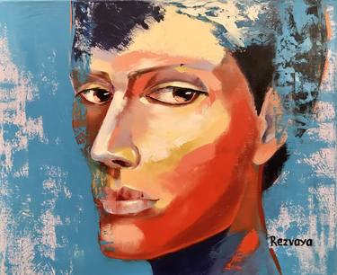 Original Figurative Portrait Paintings by Svetlana Rezvaya