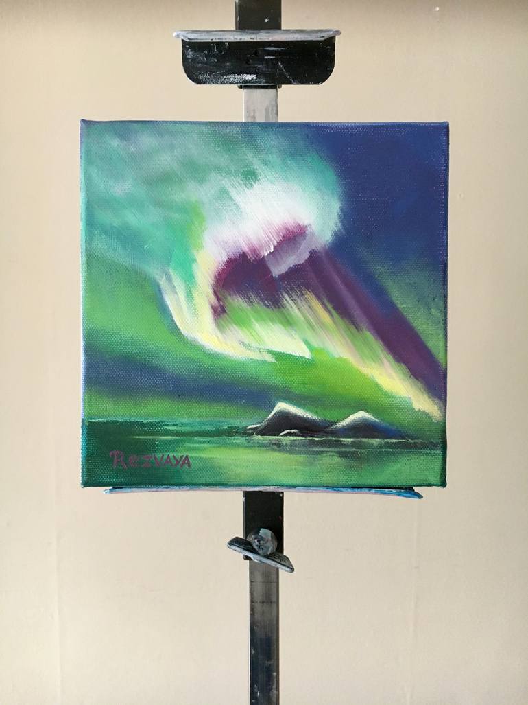 Original Figurative Landscape Painting by Svetlana Rezvaya