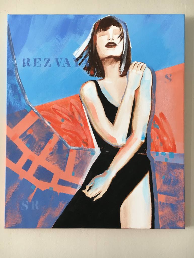 Original Contemporary Women Painting by Svetlana Rezvaya