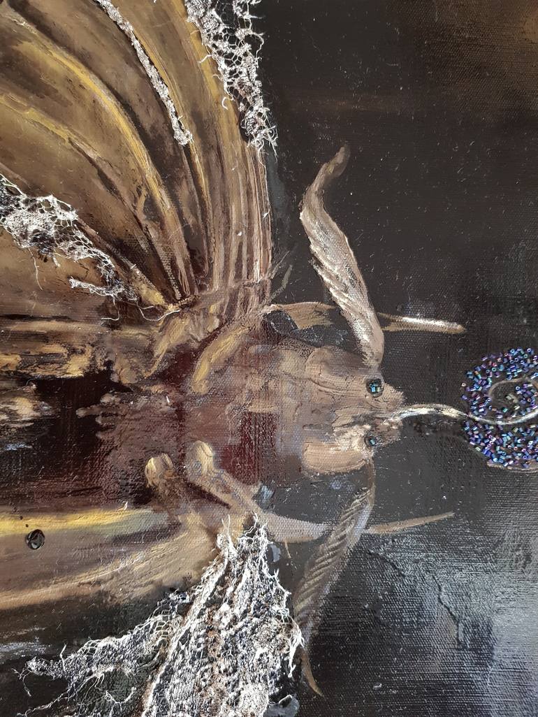 Original Fine Art Animal Painting by Valentina Samus