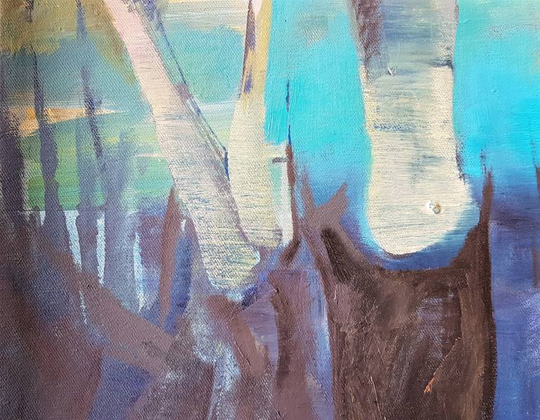 Original Fine Art Landscape Painting by Valentina Samus
