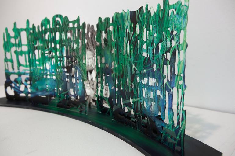 Original Expressionism Abstract Sculpture by Vivian Yan