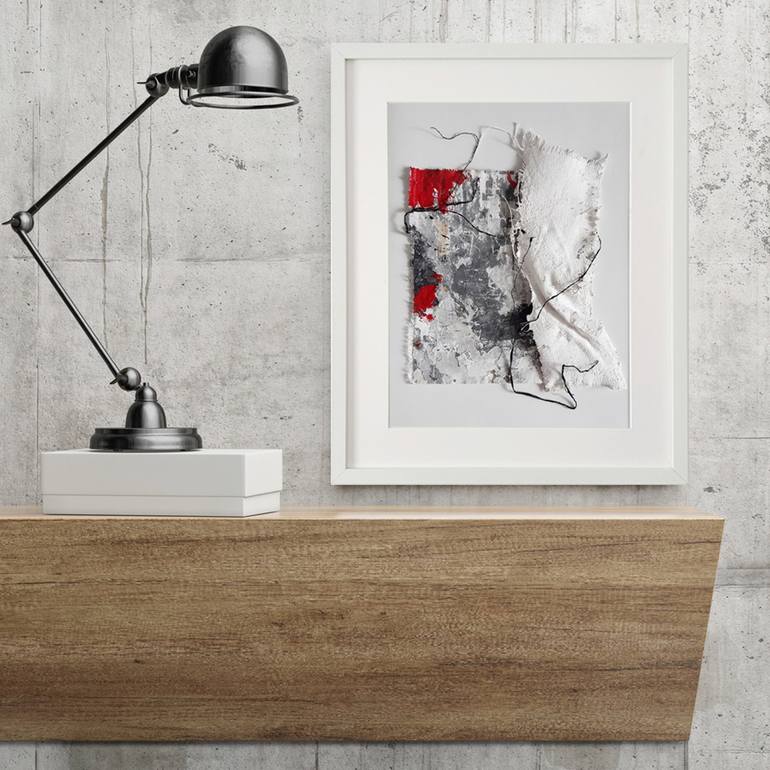 Original Abstract Expressionism Abstract Painting by Patrycja Litwinienko