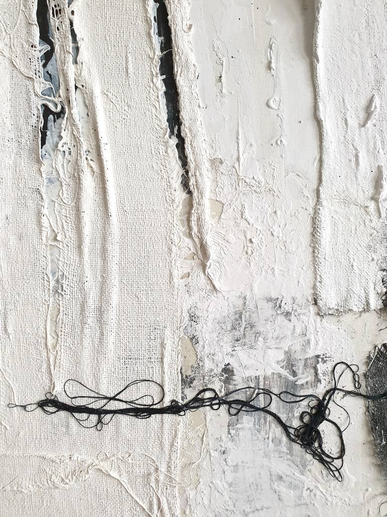 Original Abstract Expressionism Abstract Painting by Patrycja Litwinienko