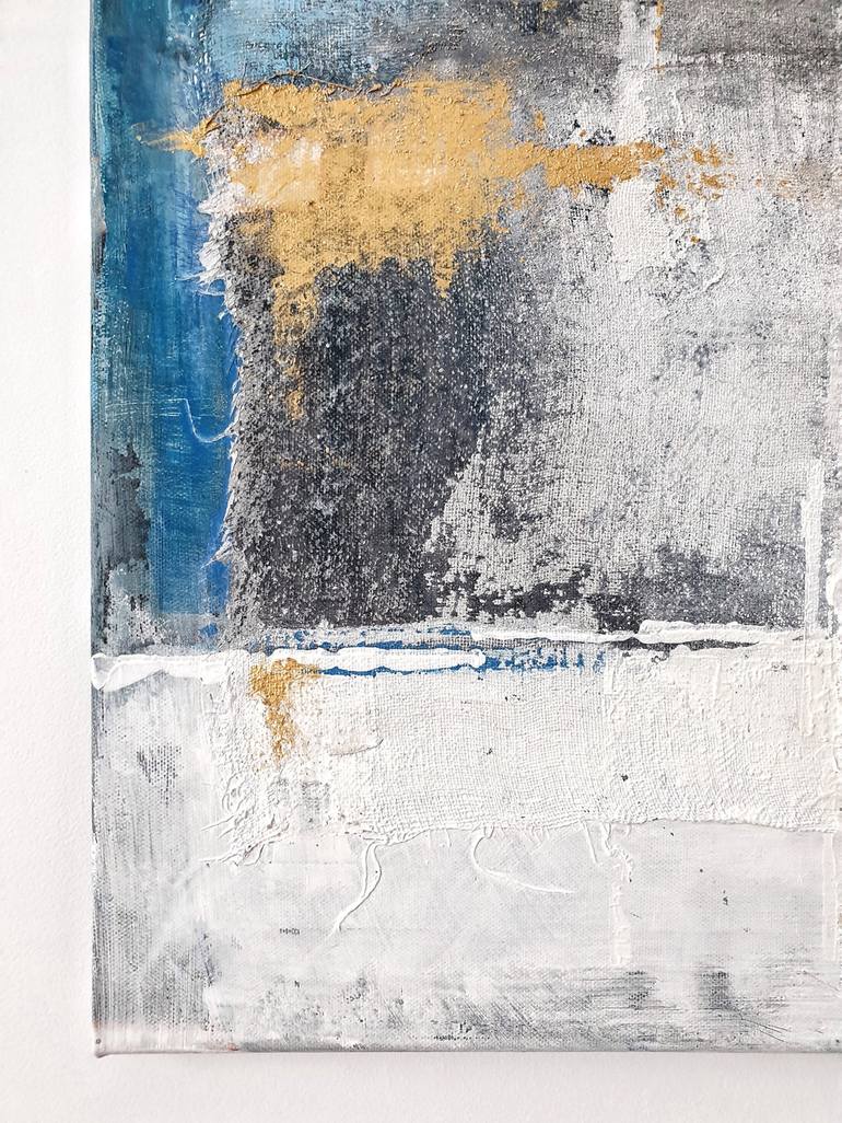 Original Minimalism Abstract Painting by Patrycja Litwinienko