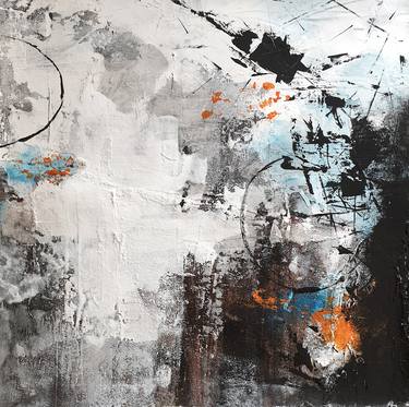 Original Minimalism Abstract Paintings by Patrycja Litwinienko