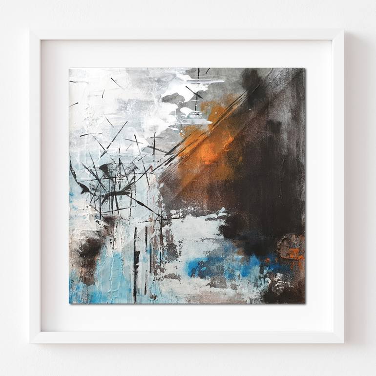 Original Abstract Painting by Patrycja Litwinienko