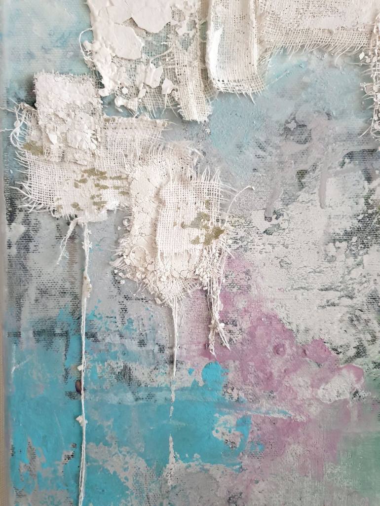 Original Abstract Expressionism Abstract Painting by Patrycja Litwinienko