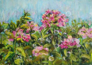 Original Impressionism Floral Paintings by Irina Loktionova