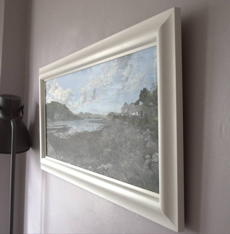 Original Impressionism Landscape Painting by Michael E Mullen