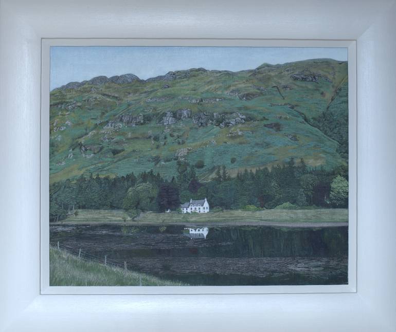 Original Impressionism Landscape Painting by Michael E Mullen