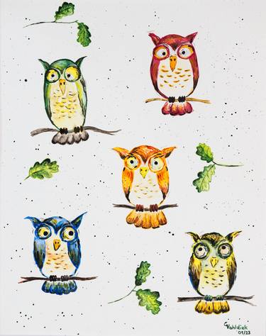 Original Animal Paintings by Carola Vahldiek