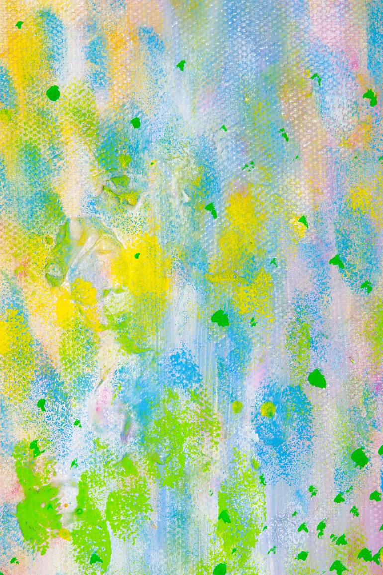 Original Abstract Expressionism Abstract Collage by Carola Vahldiek