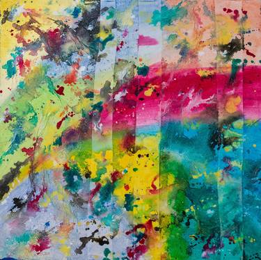 Original Abstract Paintings by Carola Vahldiek