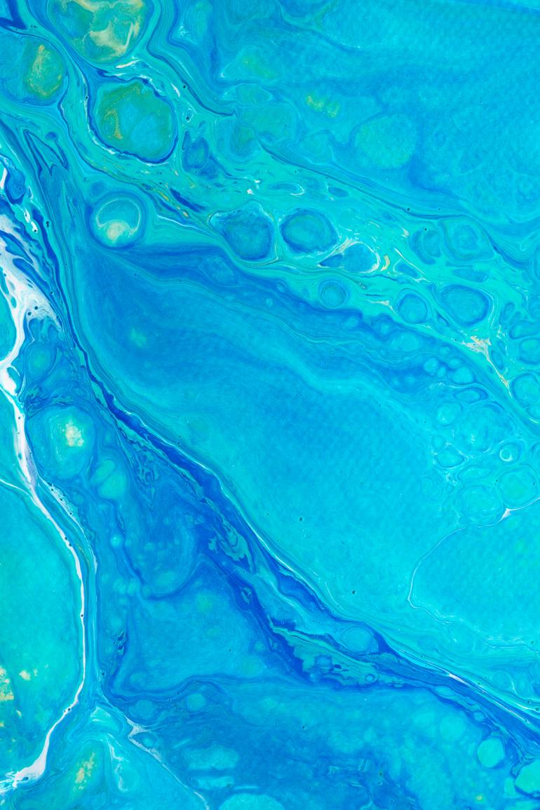 Original Abstract Expressionism Abstract Painting by Carola Vahldiek