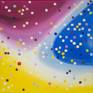 This painting generates different emotions when its turned on the wall.