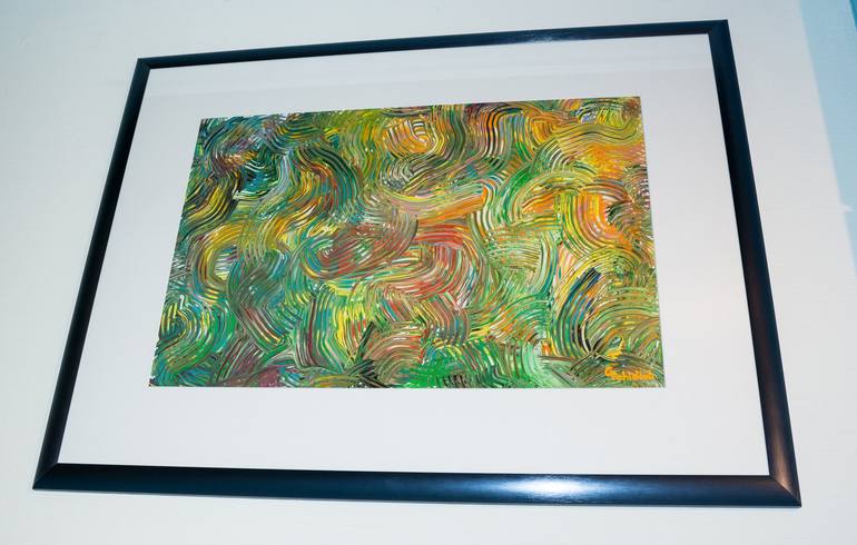 Original Abstract Painting by Carola Vahldiek