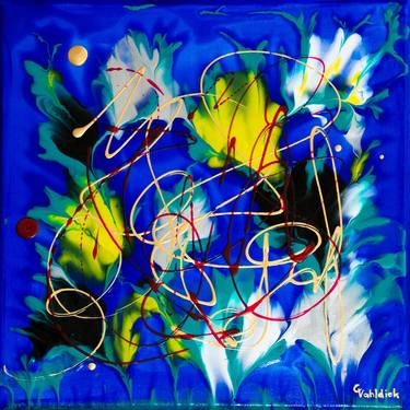 Original Abstract Paintings by Carola Vahldiek