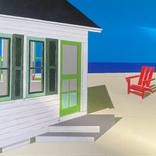 Sag Harbor Beach Cottage by Gustave Carlson
