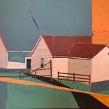 Point Reyes Barns by Gustave Carlson